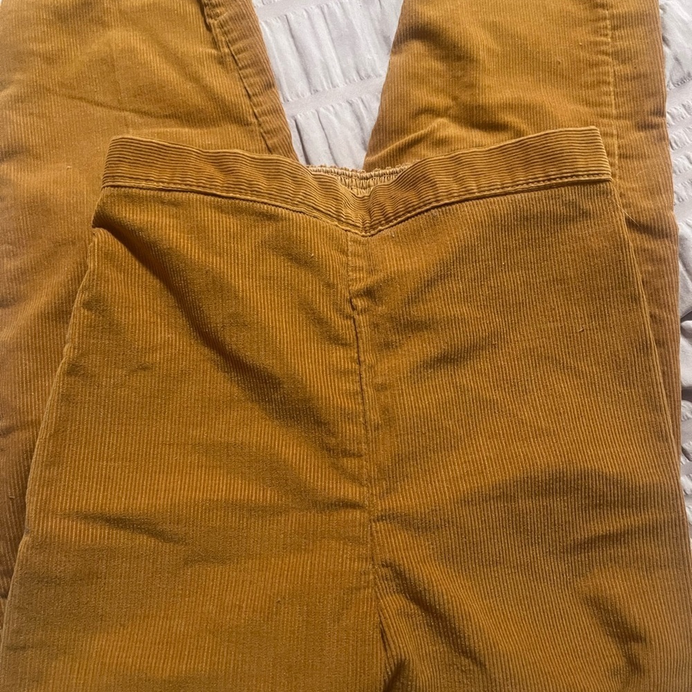 Vintage Sears Mustard Corduroy Pants - Picture 3 of 4